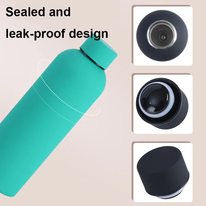 500/750ml Small Mouth Stainless Steel Thermos – Double Wall