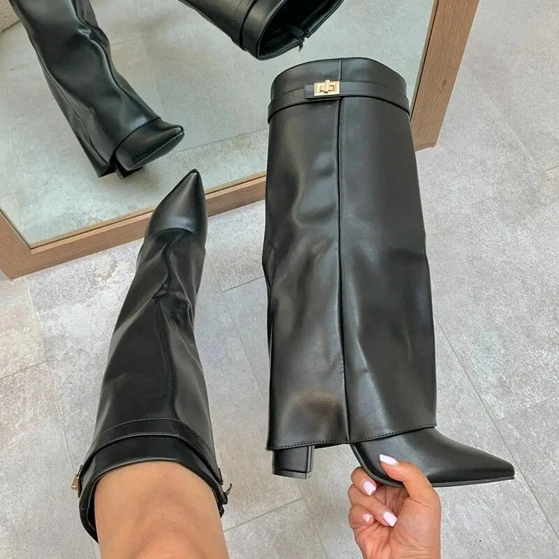 Women’s Pointed Toe Long Boots