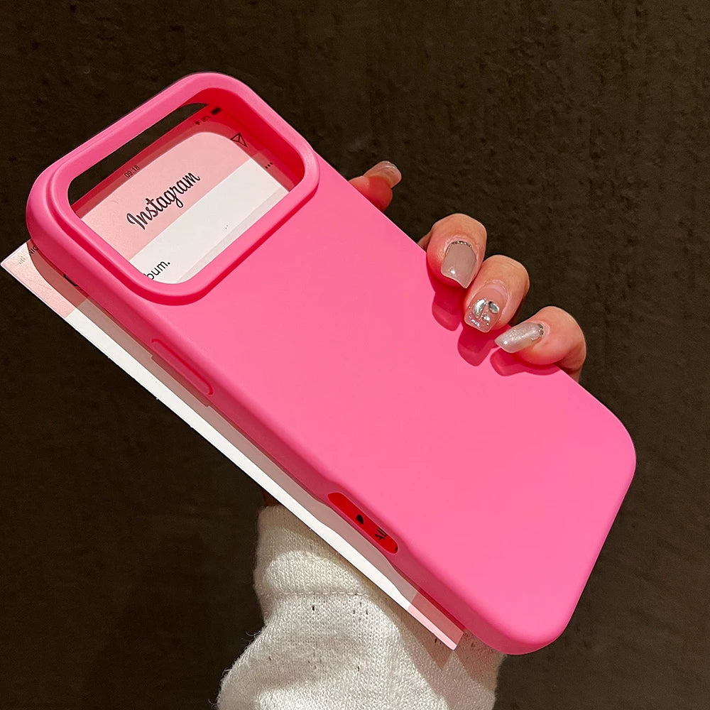iPhone Case 17 Series – Candy Color Silicone