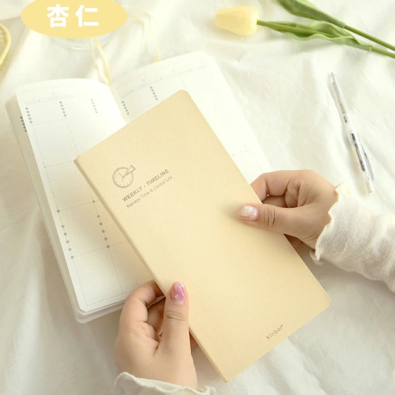 Kinbor 2026 Weekly Planner – A6/A5 Notebook
