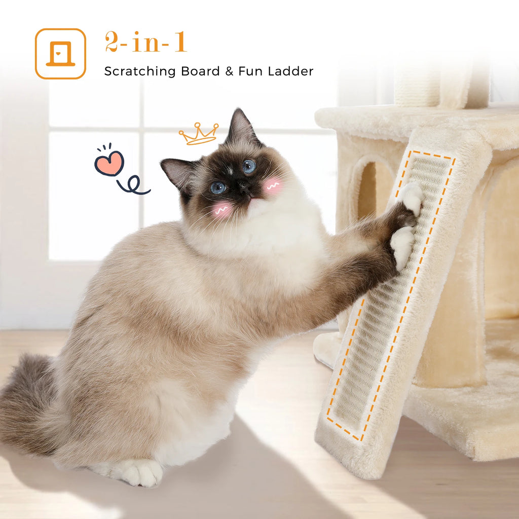 Multi-Level Cat Tower
