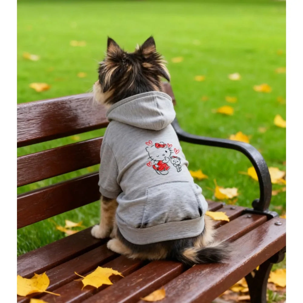 Cartoon Sports Pet Hoodie – Cute Hoodie for Cats & Dogs