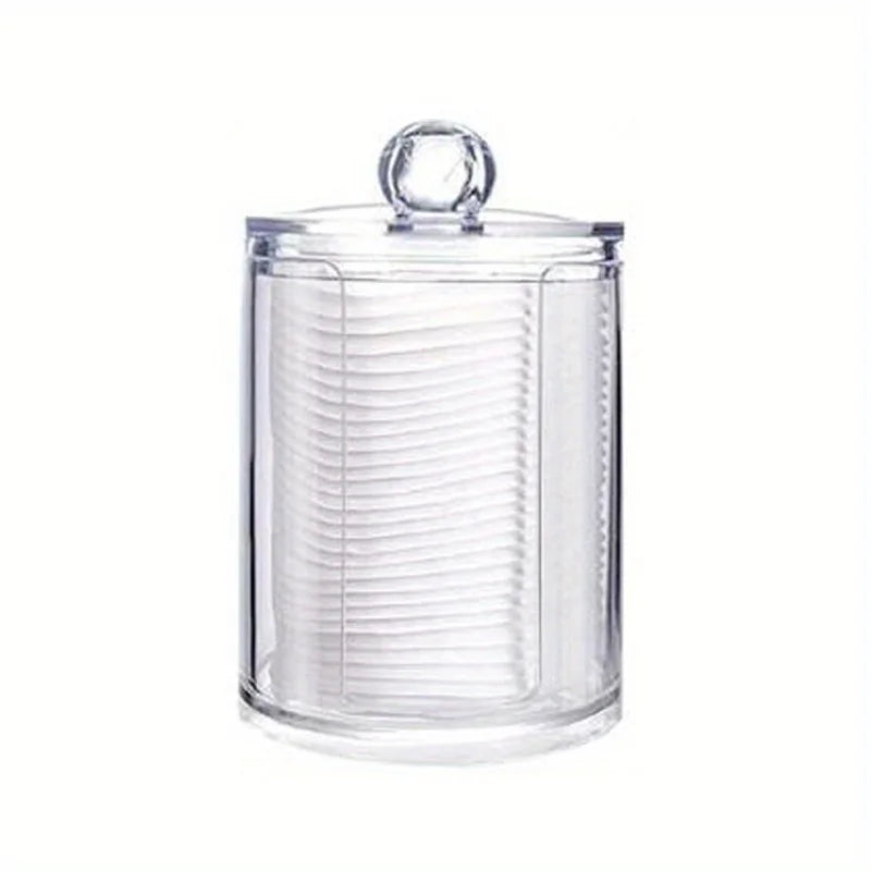 Round Acrylic Makeup Organizer – 1/2pcs