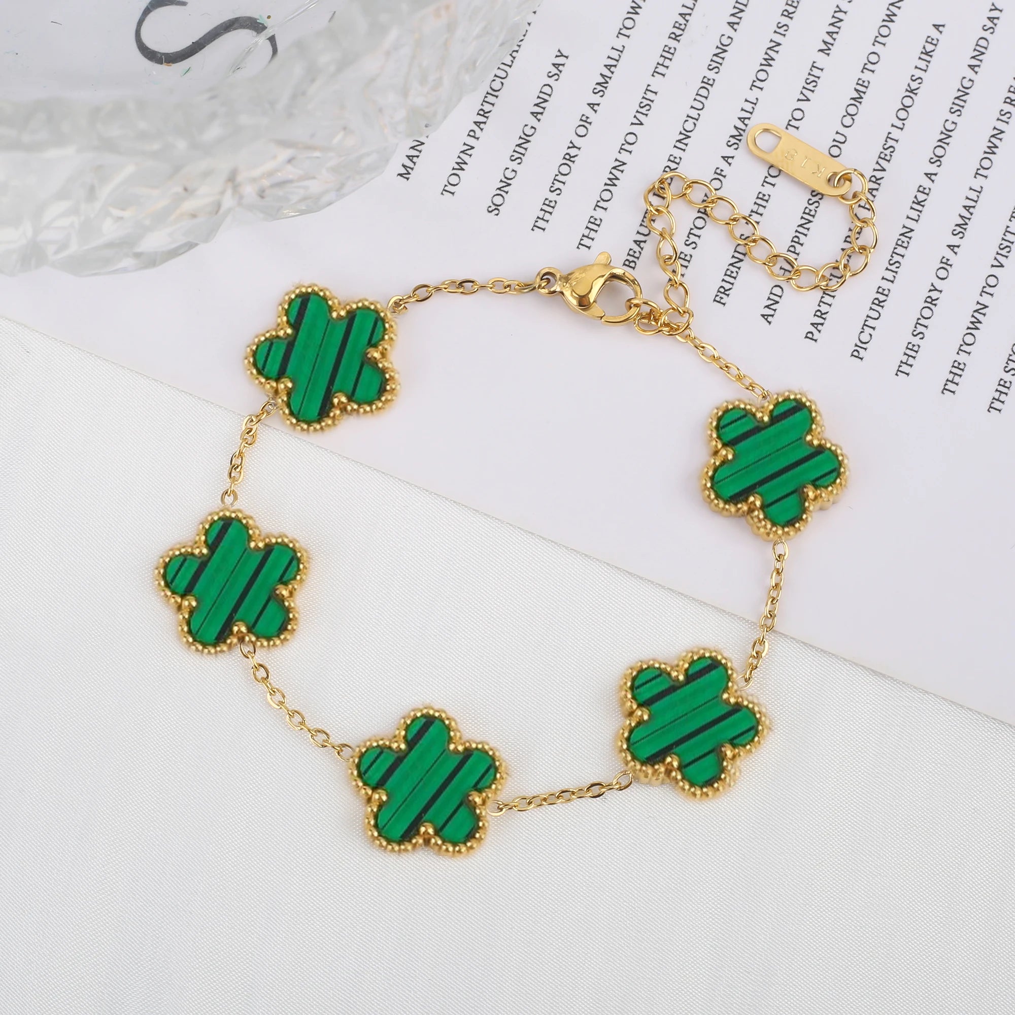 Luxury Clover Flower Bracelet