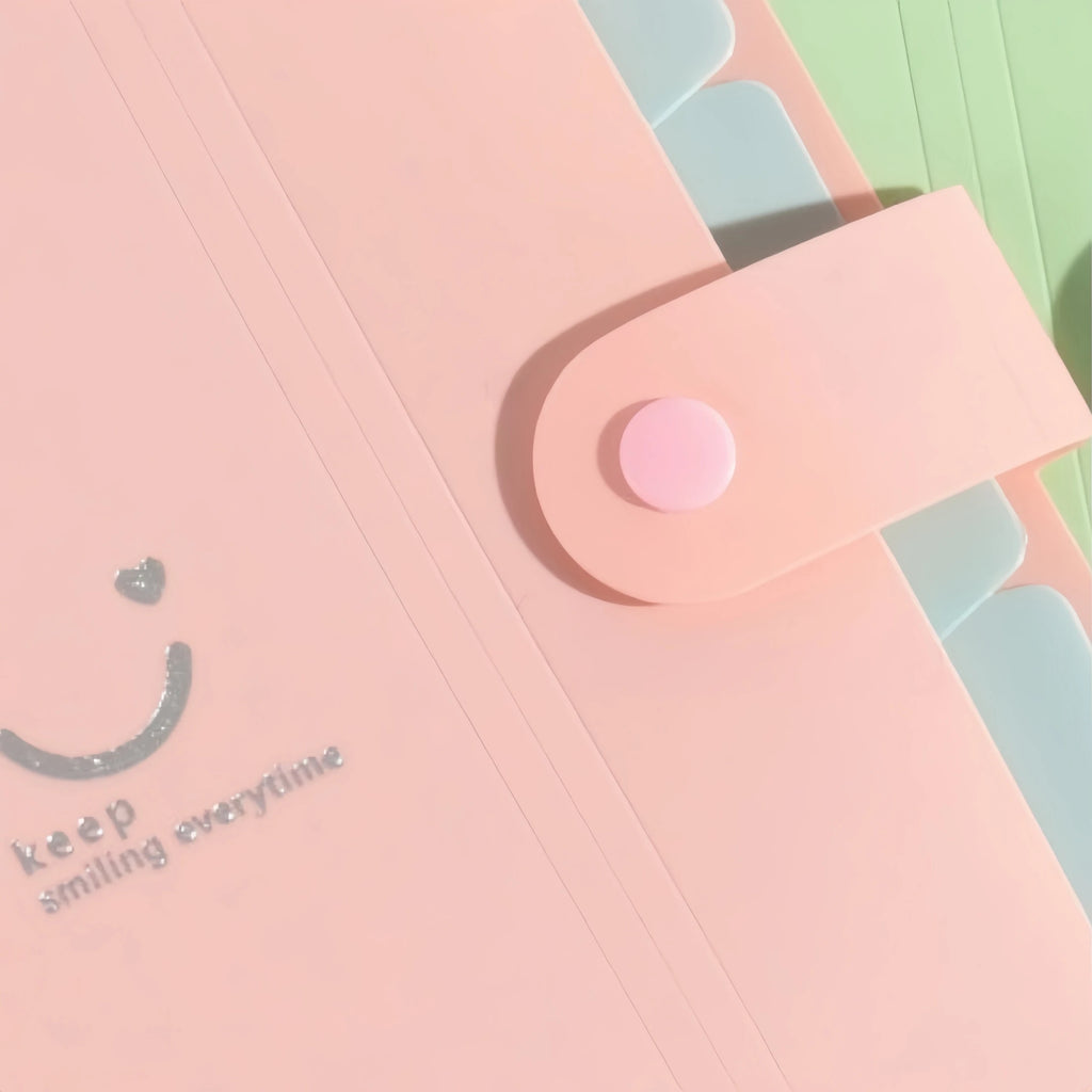 A4 Multi-Layer File Folder – Candy Colors