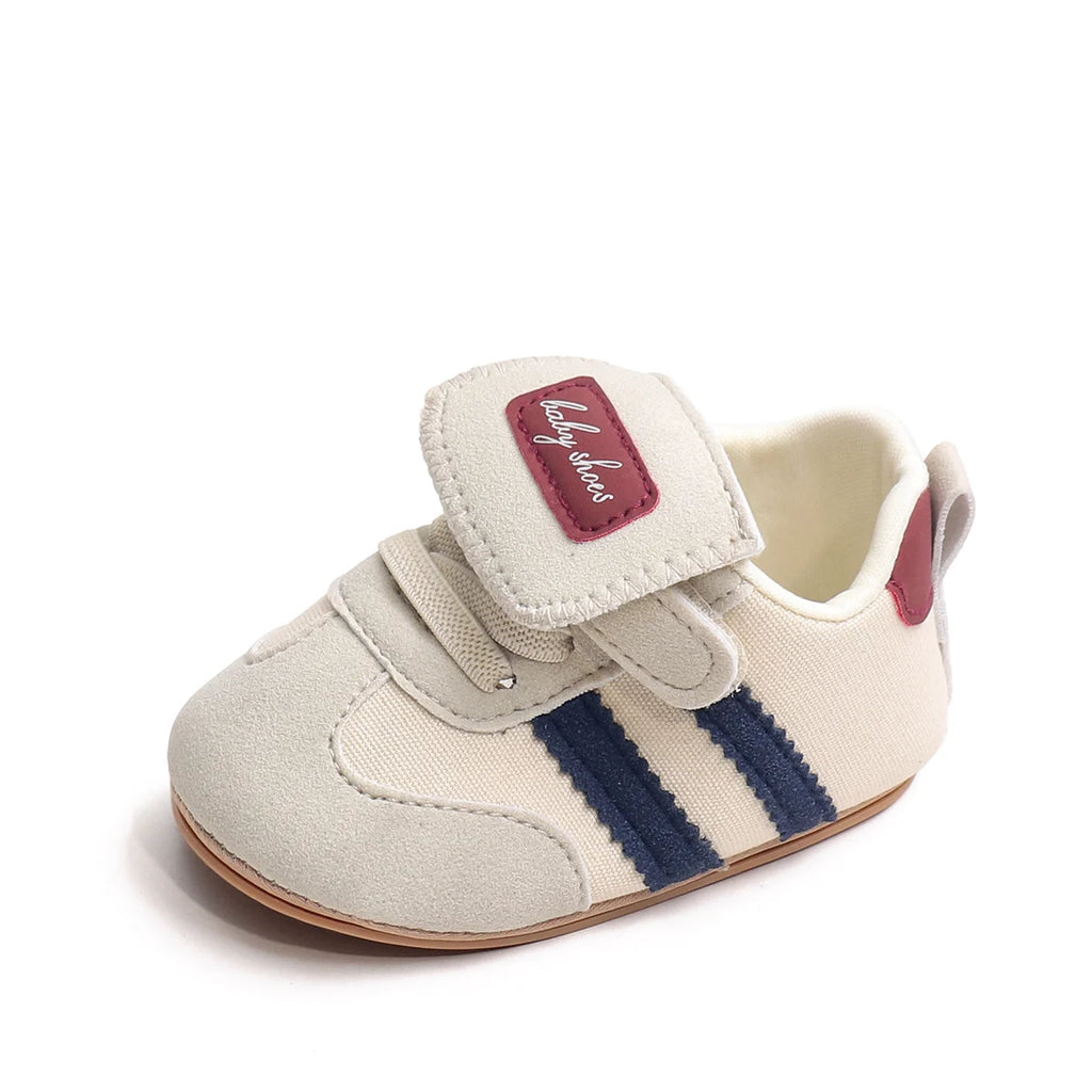 Baby Spring & Autumn Casual Walking Shoes – Retro Anti-Slip Sneakers for Boys & Girls