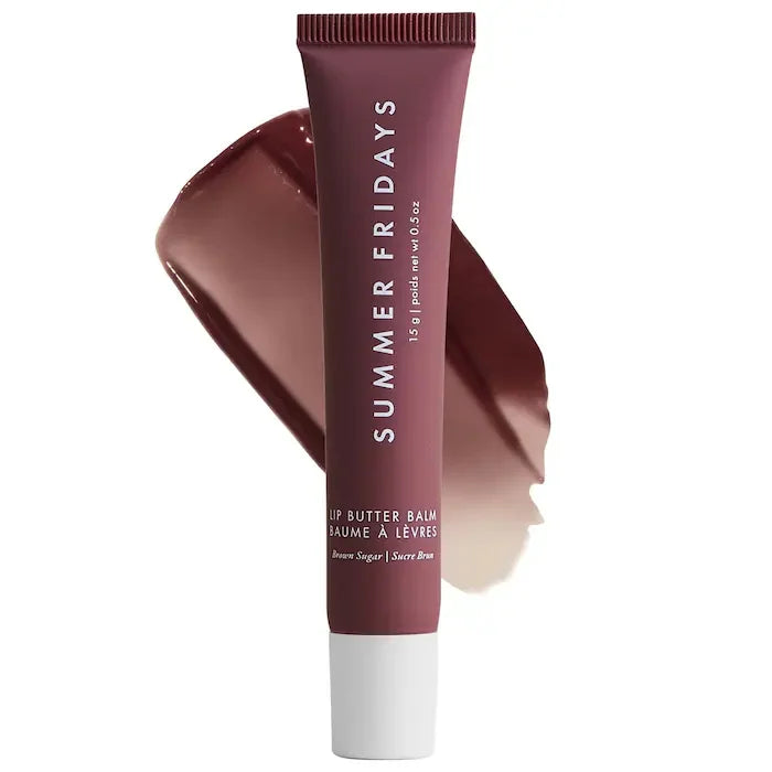 Summer Friday's Jet Lag Mask The Holiday Trio Set Lip Butter Balm Hot Cocoa Toasted Marshmallow Moisturizer Lip Gloss Skincare