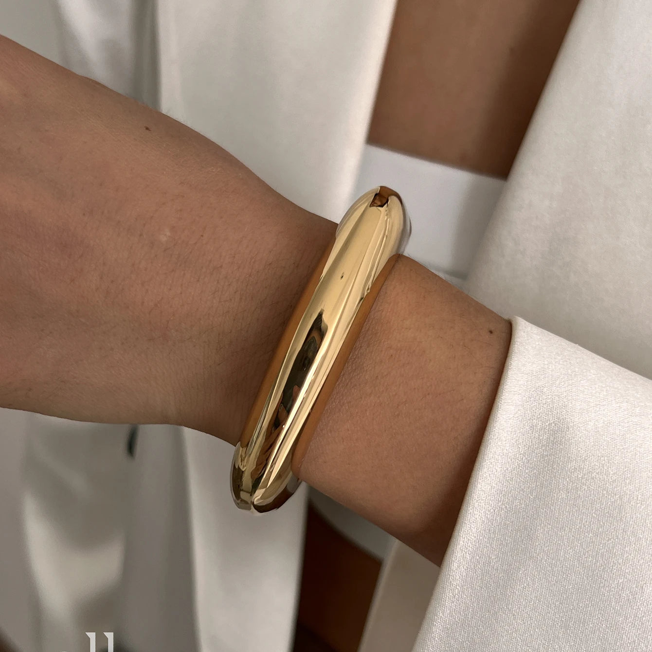 Punk Chunky Metal Bangle