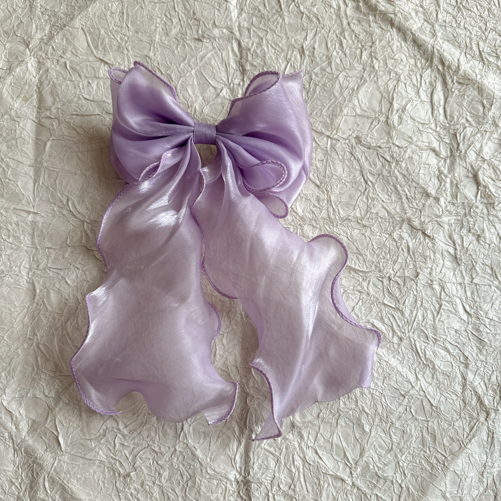 Embroidery Hair Bows Lace Big Bows Hairclip Women Elegant Spring Clip Spring Summer Hair Accessories Women Barrettes