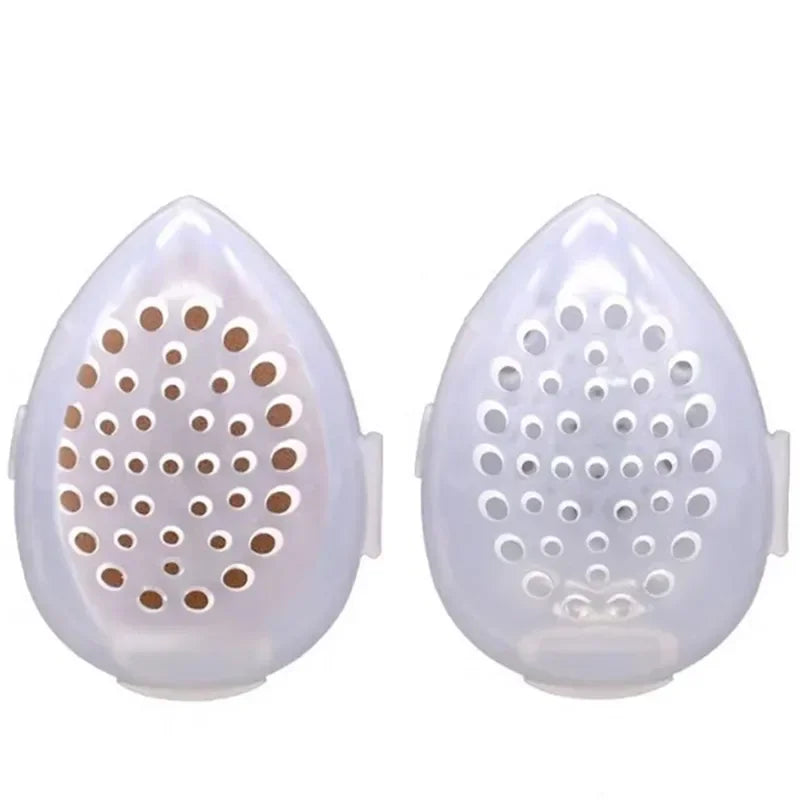 Transparent Makeup Puff Holder
