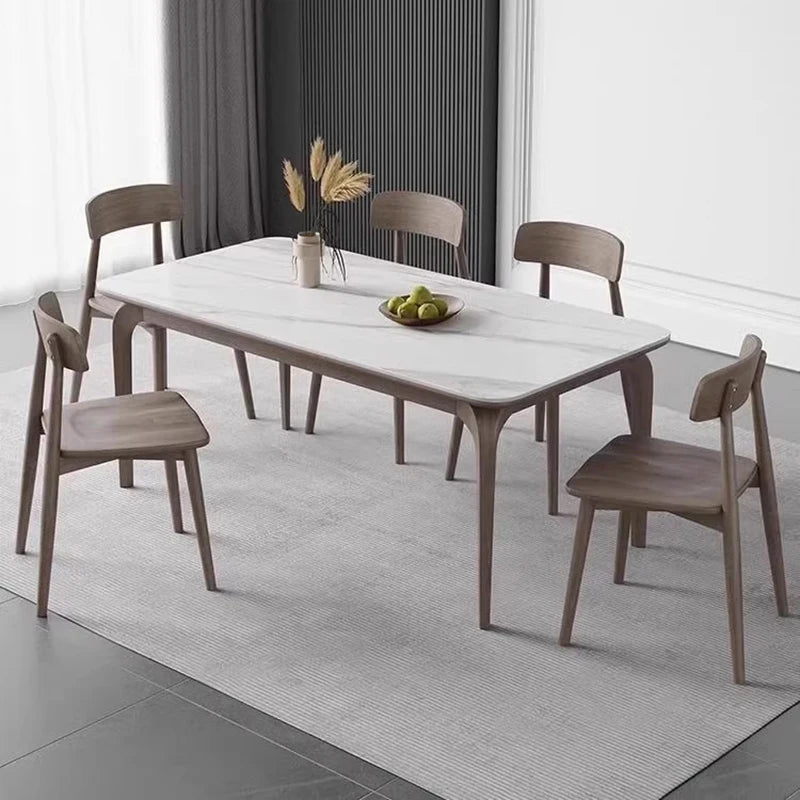 Classic Cute Kitchen Tables Luxury Tall Minimalist Modern Dining Tables Senior Style Tavolo Rotondo Pranzo Dining Room Furniture