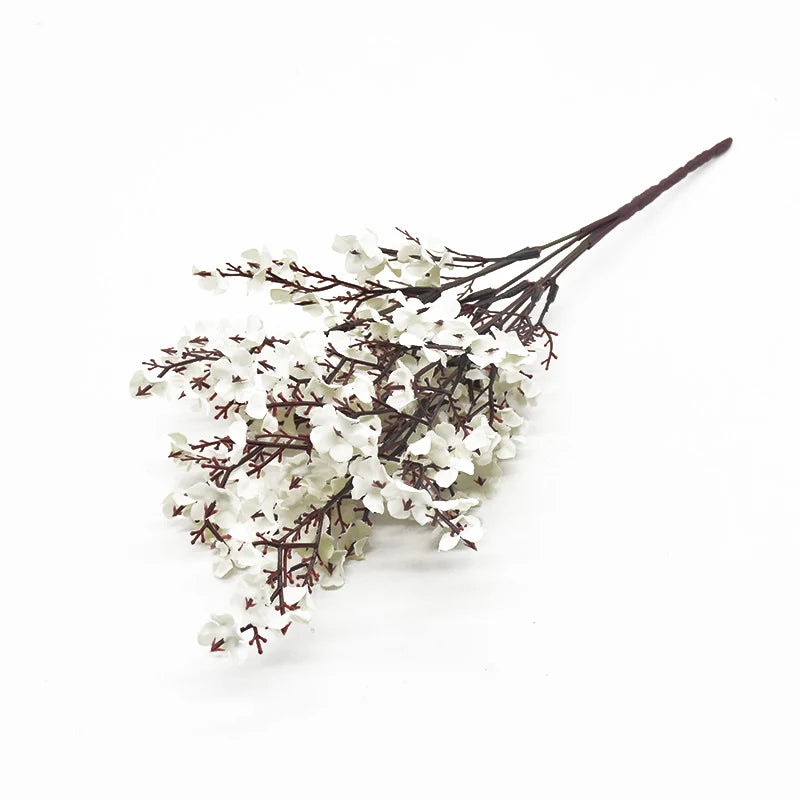 Artificial Silk Gypsophila Peach Flower – Home & Wedding Decor