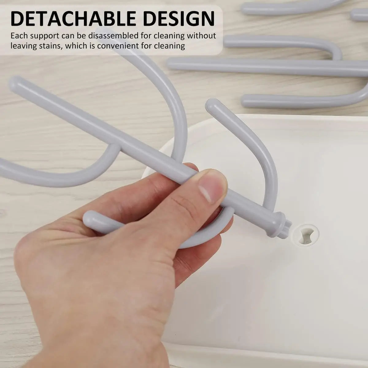 Baby Bottle Drying Rack – Detachable Countertop Holder
