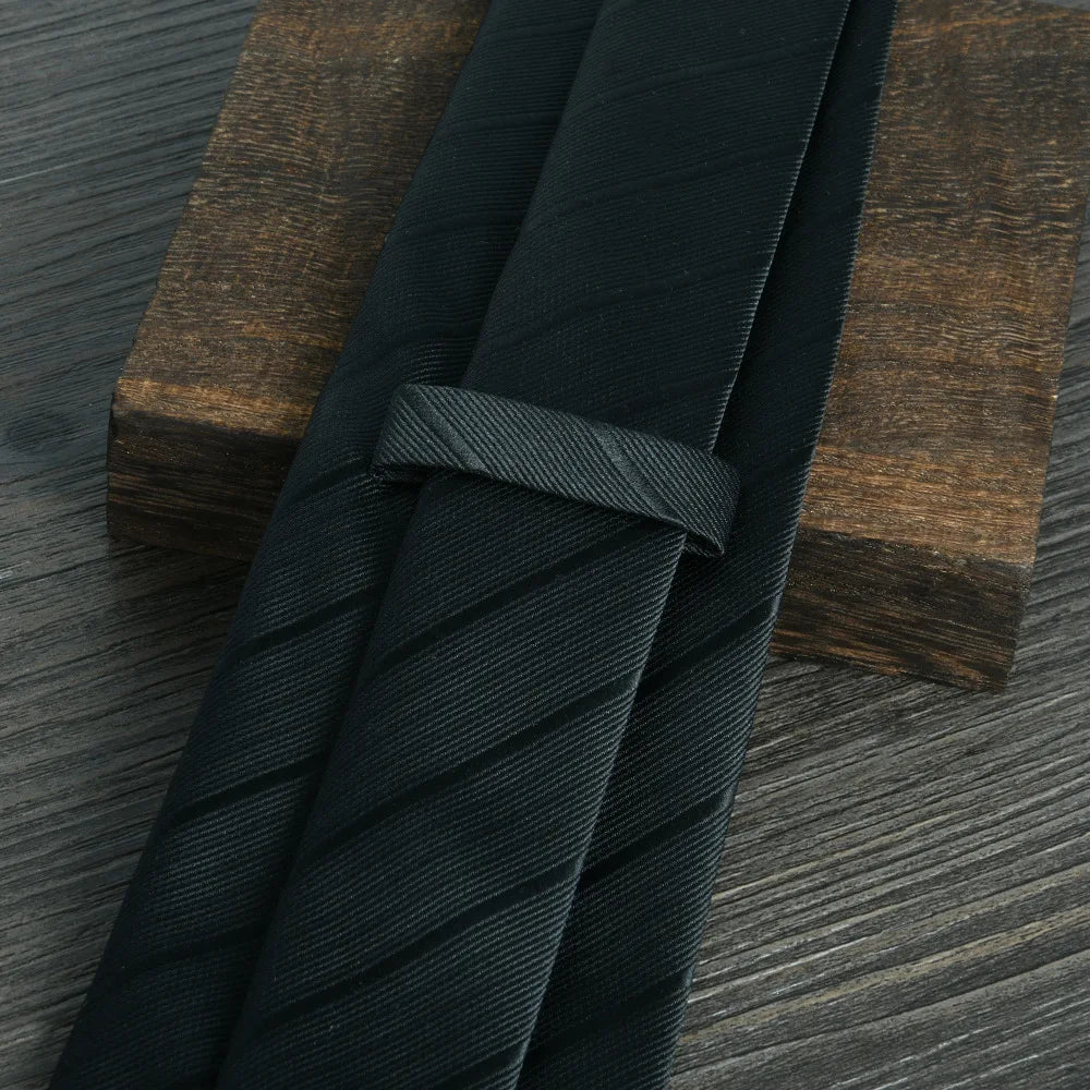 Men’s Striped Jacquard Tie