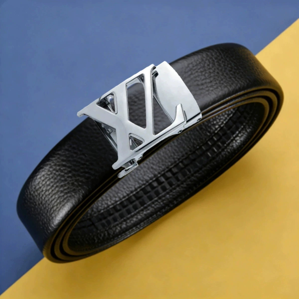 Men’s Multi-Color Metal Buckle Belt