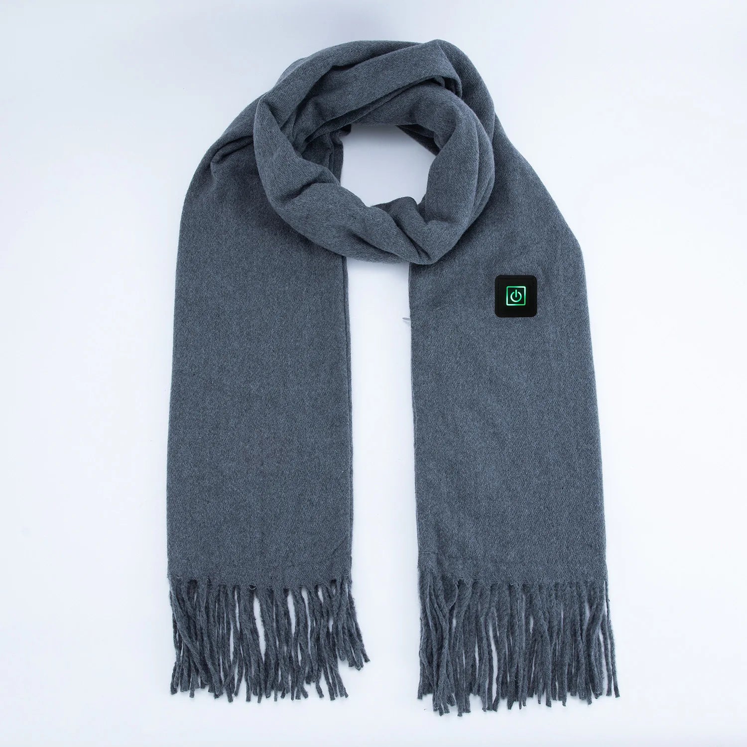 2025 USB Charging Electric Heated Scarf Rechargeable Adjustable Temperature Electric Winter Warmer Creative Unisex Warm Shawl