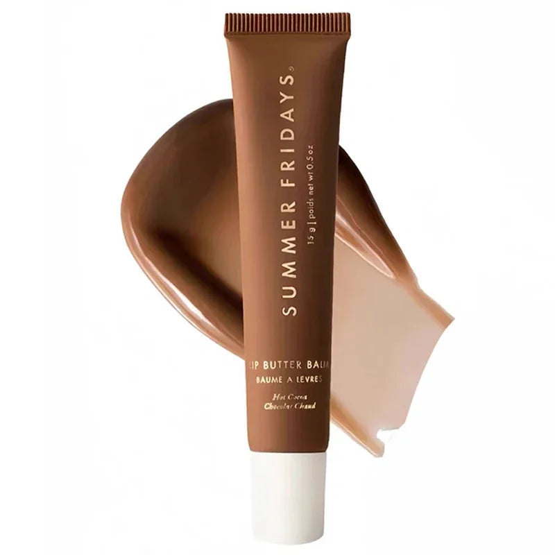 Summer Friday's Jet Lag Mask The Holiday Trio Set Lip Butter Balm Hot Cocoa Toasted Marshmallow Moisturizer Lip Gloss Skincare