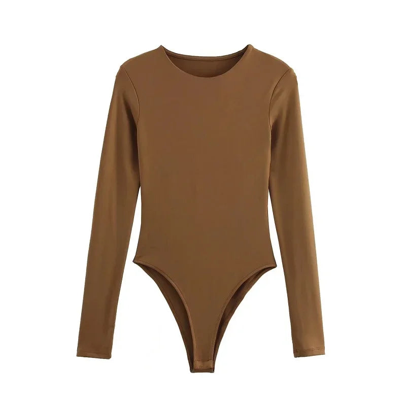 MUJER Black Bustier Bodys for Women Sexy Extreme Bodysuit Women Long Sleeve Bodysuits Woman One Pieces Summer Tops Woman 2025