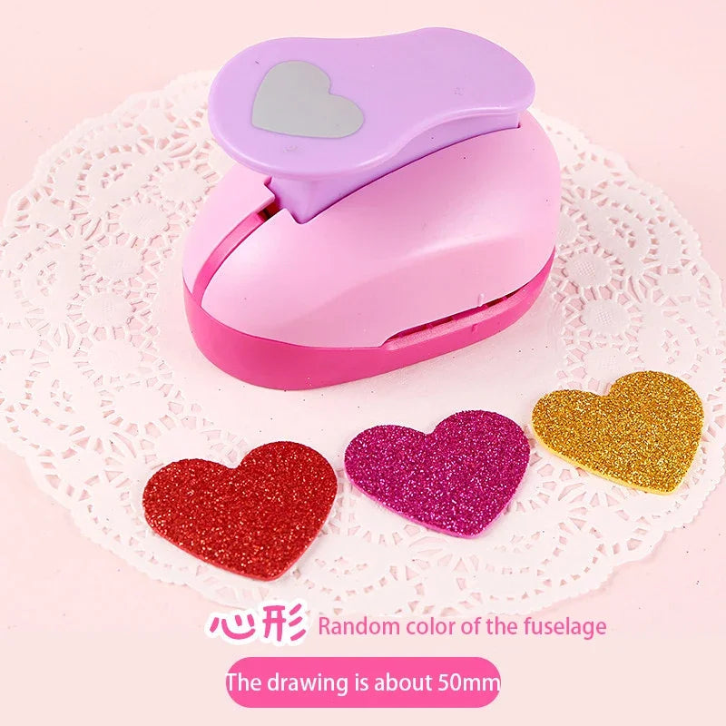 Heart-Shaped DIY Paper Punch – 8/16/25/38/50mm