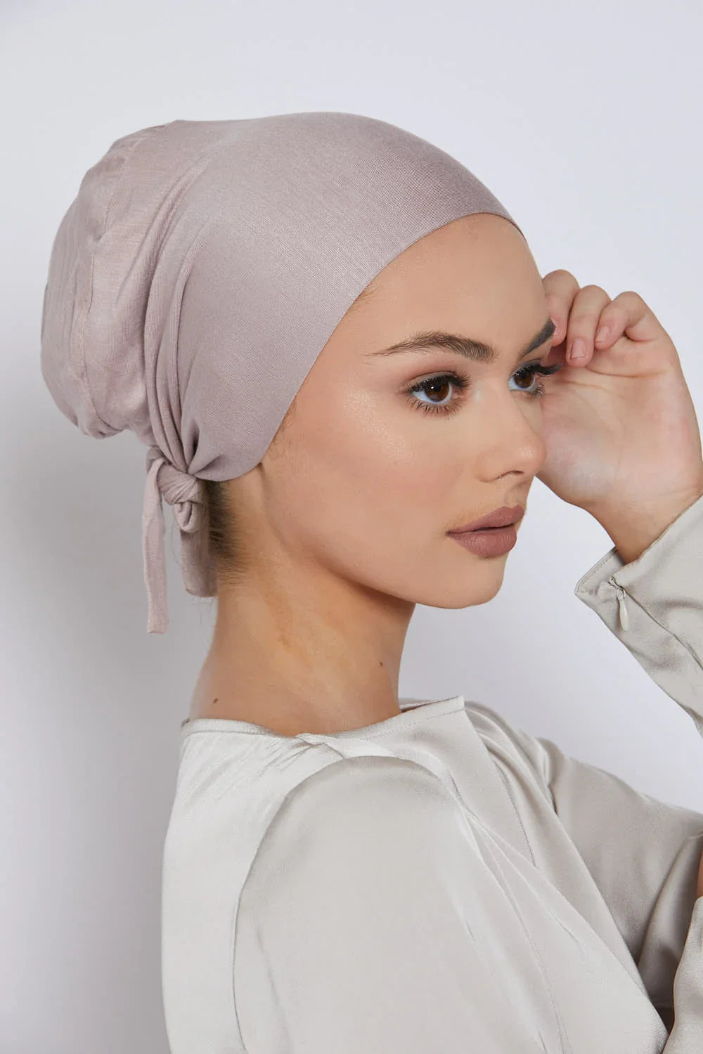 Adjustable Inner Caps Solid Color Elastic Cap Modal Hijab Muslim Bonnet Underscarf Women Fashion Accessories