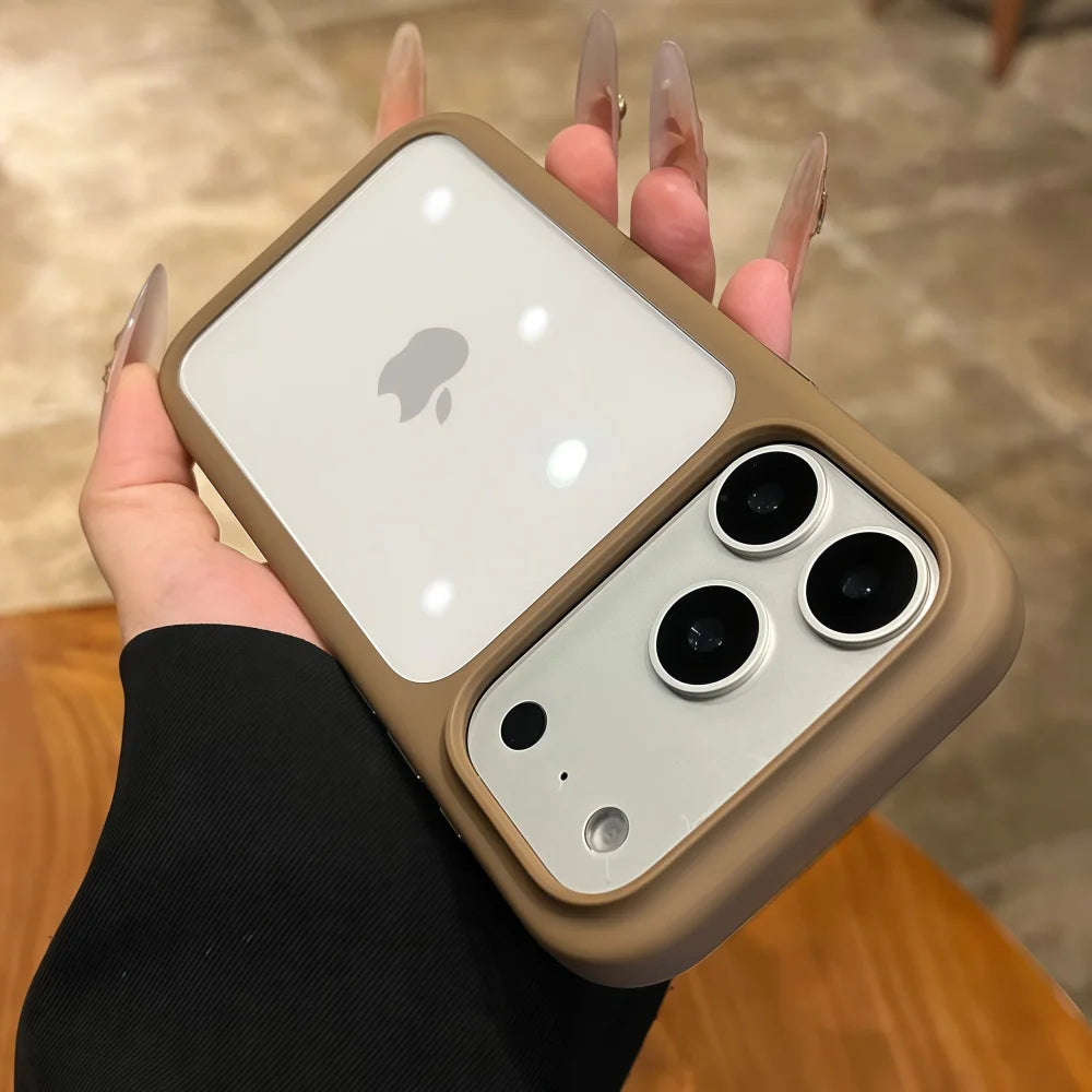 iPhone Case 17 Series – Transparent Touch Button