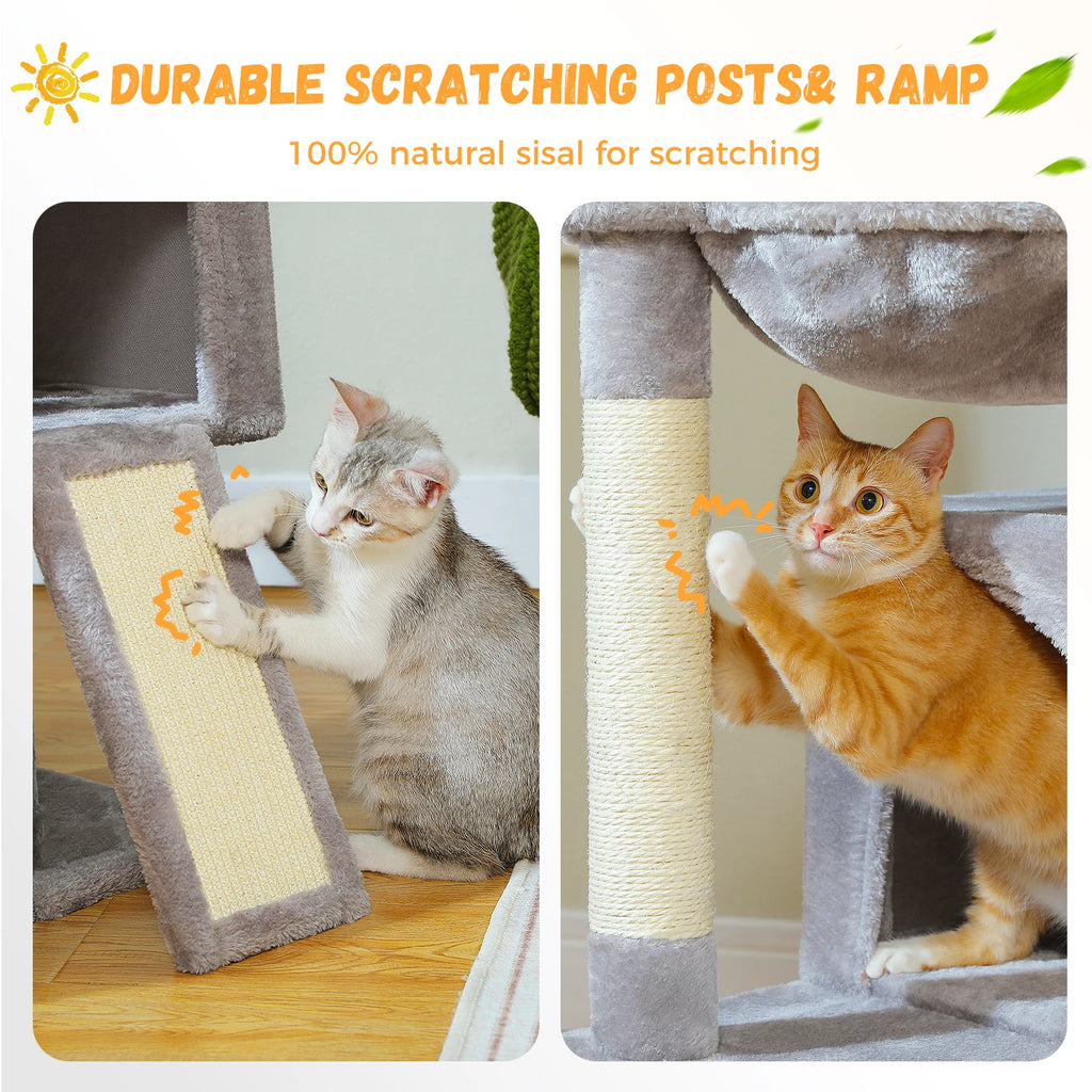 Multi-Level Cat Tower