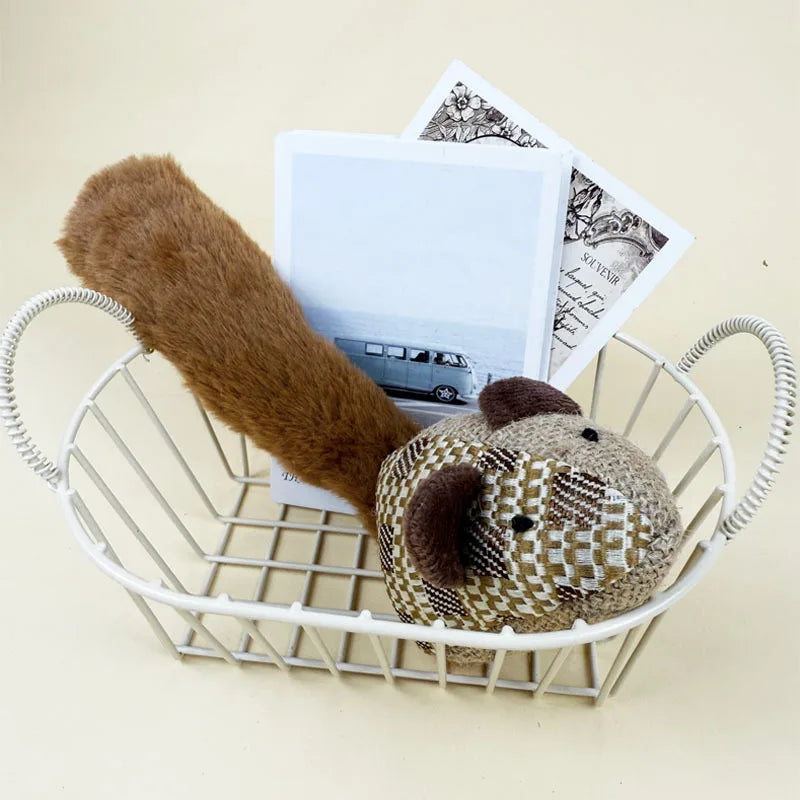 Plush Mouse Cat Toy