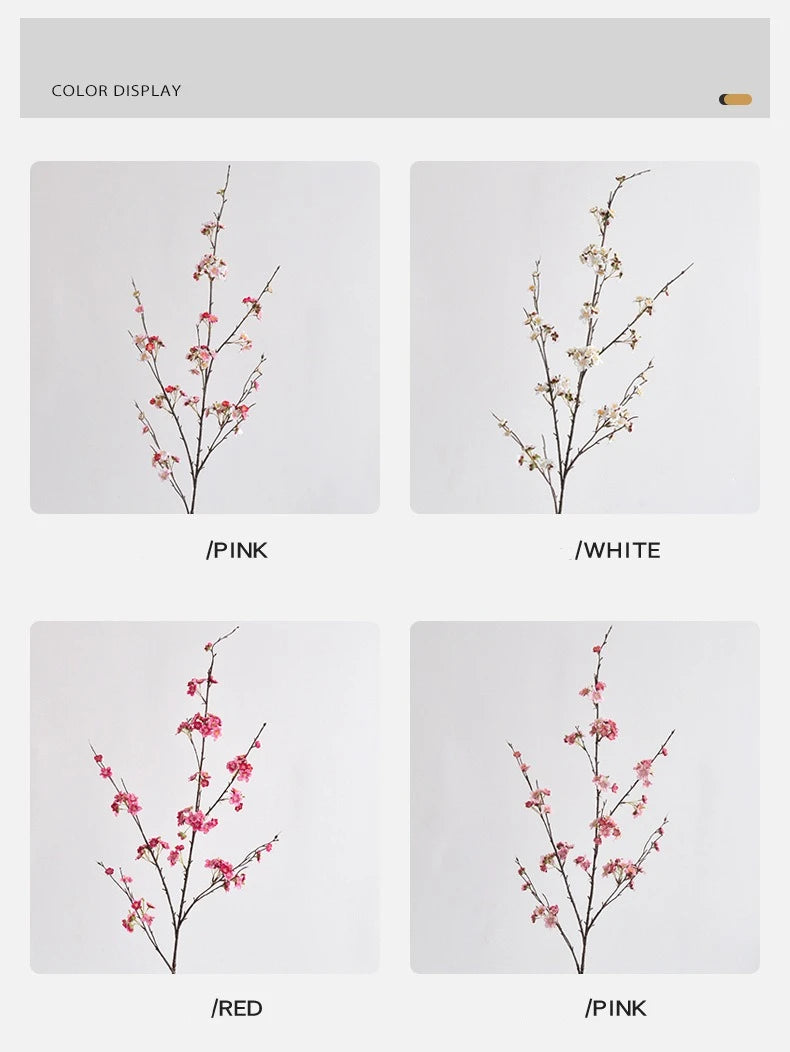 130cm Artificial Cherry Blossom Branch – Decorative