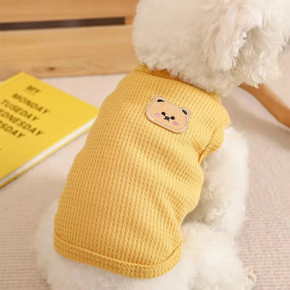 Breathable Waffle Dog Vest