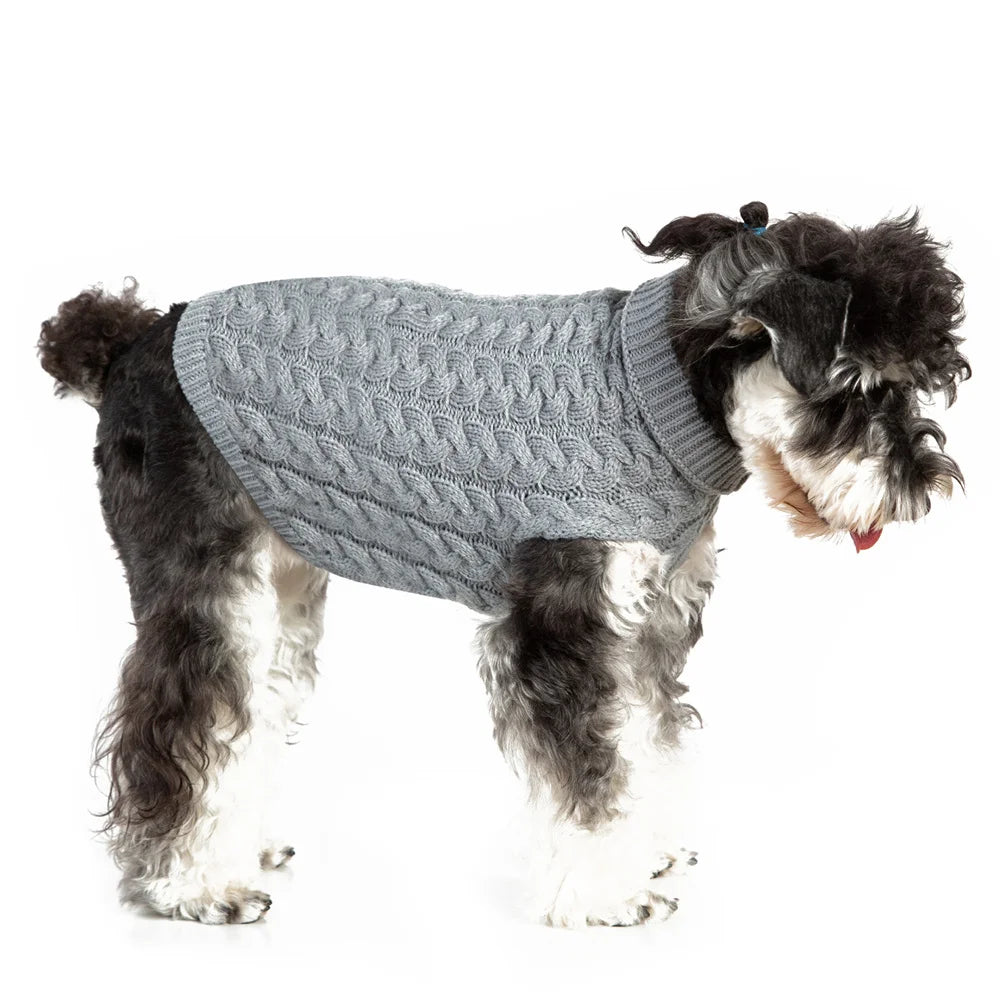 Cozy Winter Dog Sweater