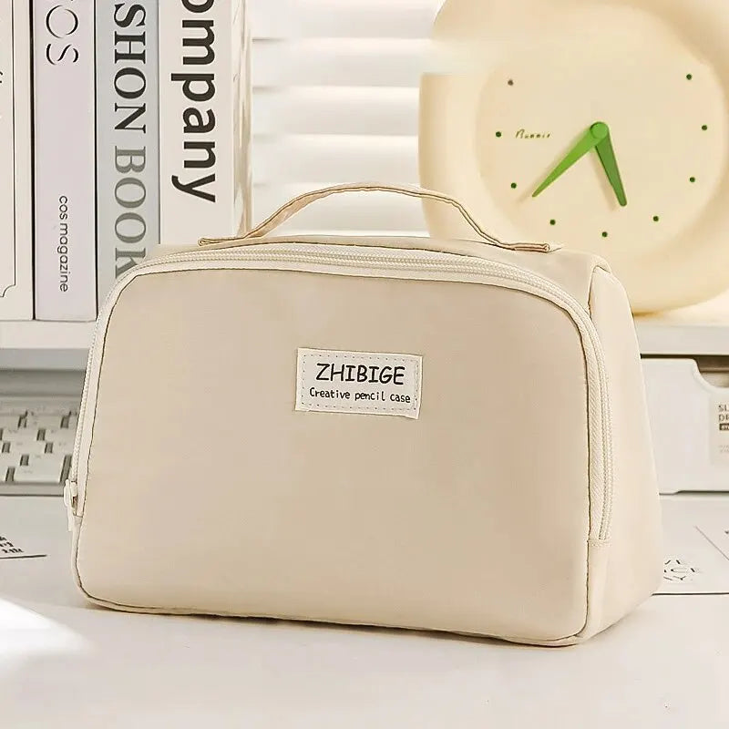 9-Layer Large Canvas Pencil Case – Multi-Functional