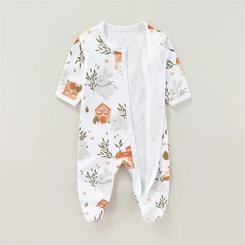 Newborn Baby Bodysuit & Romper – 0–9M