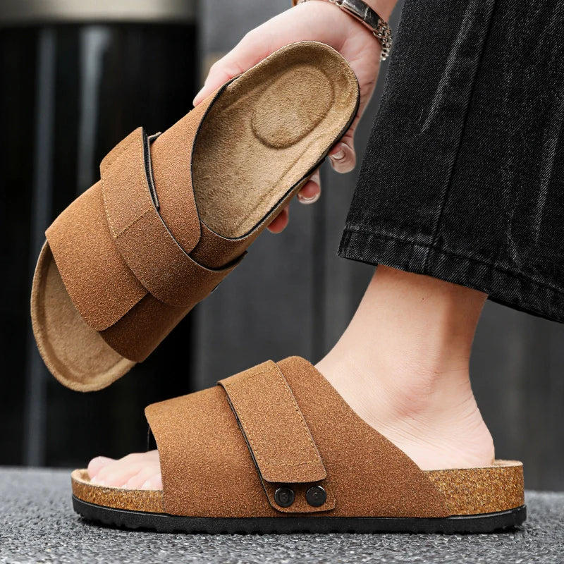 Men’s Cork Summer Slippers