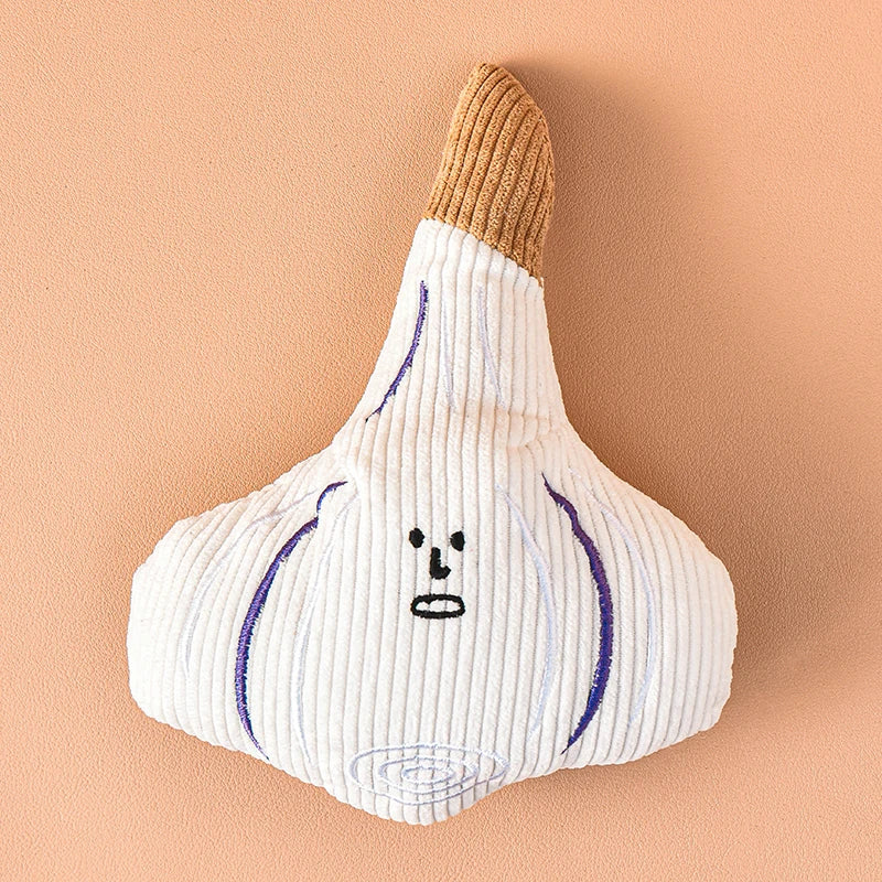 Plush Squeaky Dog Toy (Vegetable Series)