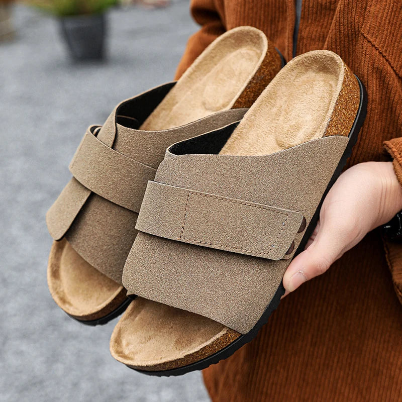 Men’s Cork Summer Slippers
