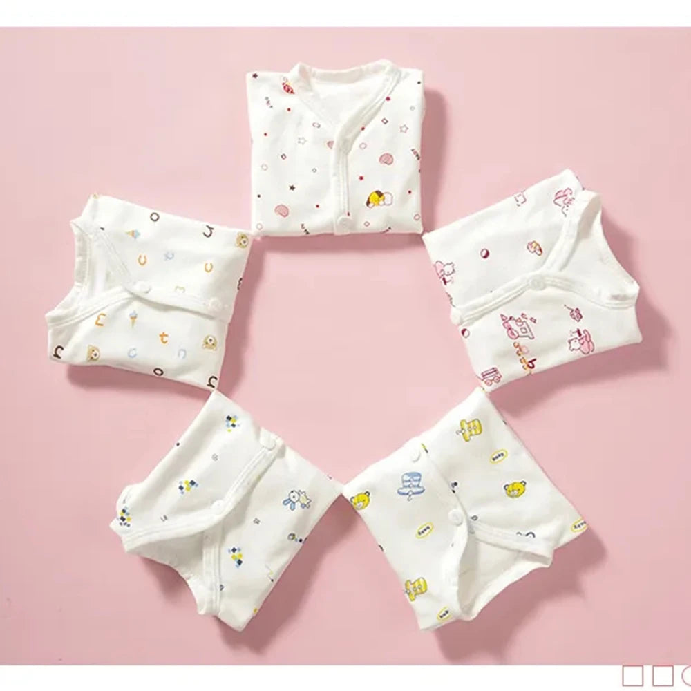 Newborn Cartoon Cotton Set – Top & Pants 0-3M