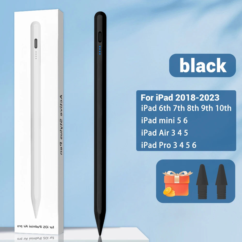 iPad Stylus Pen – Palm Rejection & Power Display