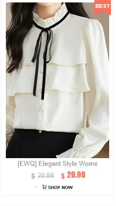 [EWQ] Elegant Solid Color Mid-Length All Match Skirt For Women 2026 Spring Summer Loose High Waist A-Line Pleated Skirts 16O9169