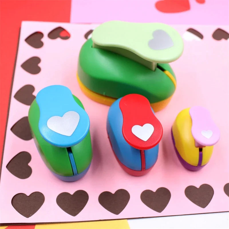 Heart-Shaped DIY Paper Punch – 8/16/25/38/50mm