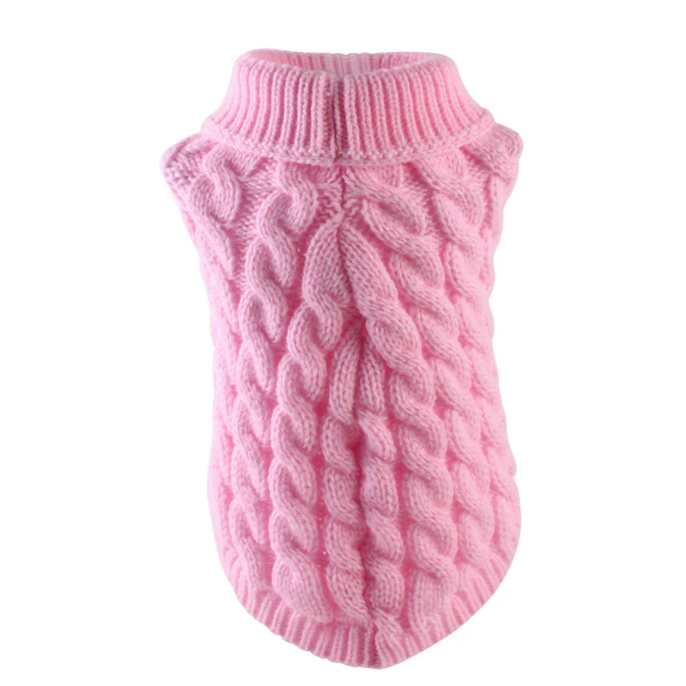 Cozy Winter Dog Sweater