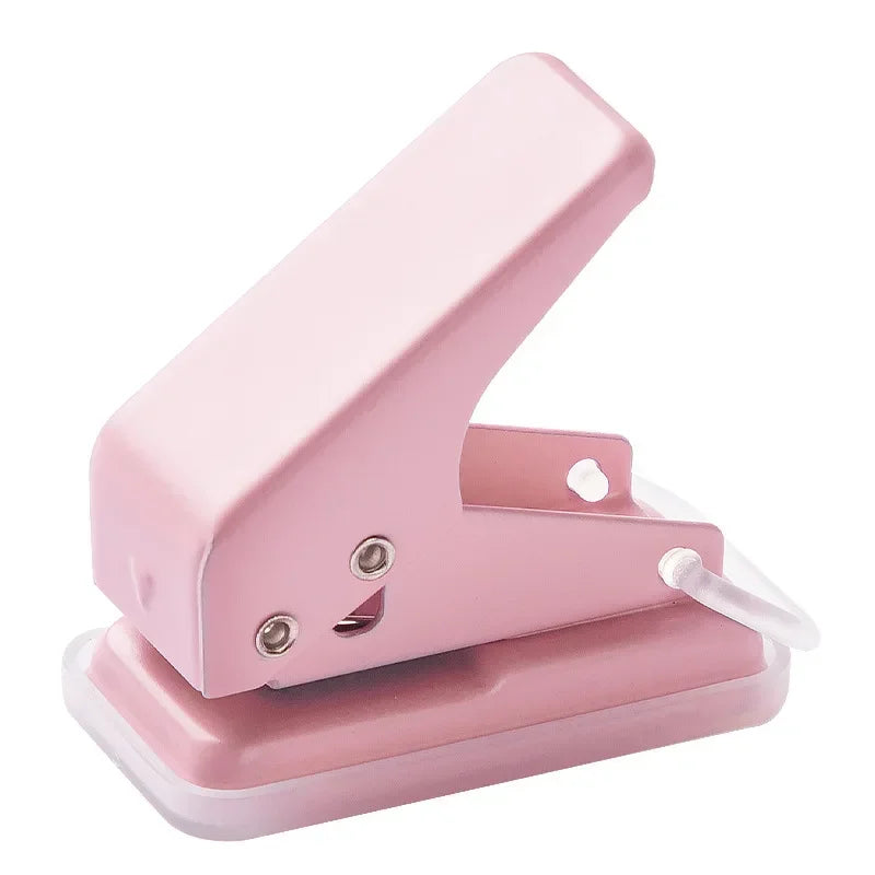 Single Hole Mini Paper Punch – Portable & Cute