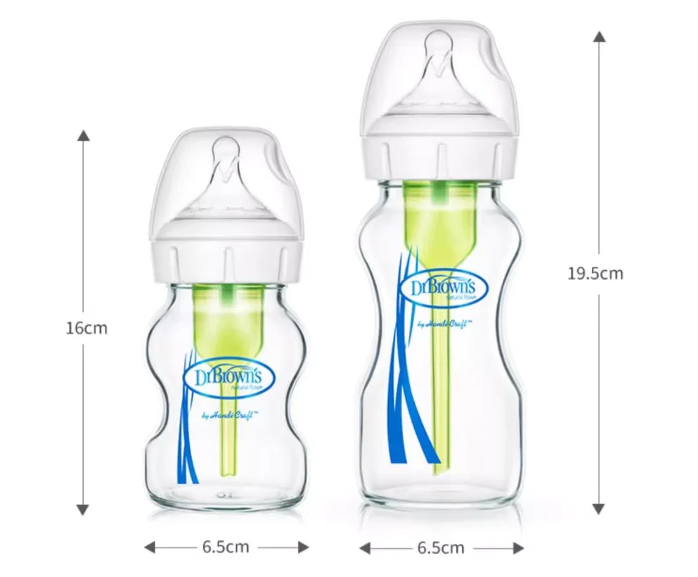 Dr. Brown’s Glass Anti-Colic Bottle