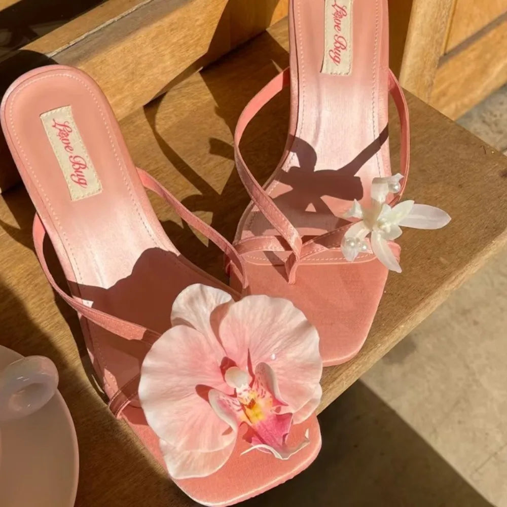 Butterfly Flower Shoe Charms