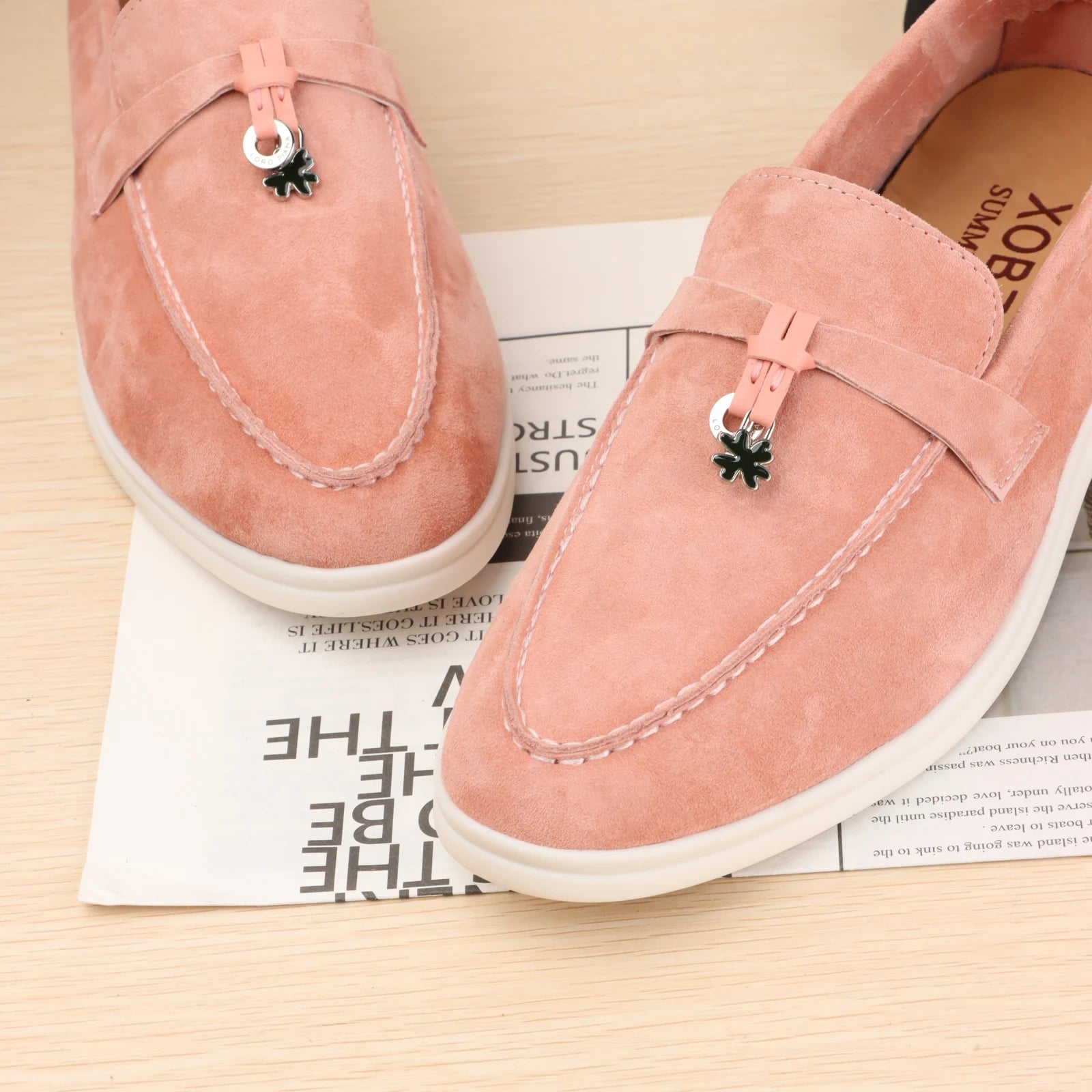 XOBZJH Leather Loafers