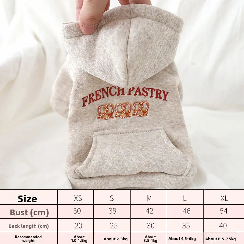 High Aesthetic Pet Hoodie – Winter Warm