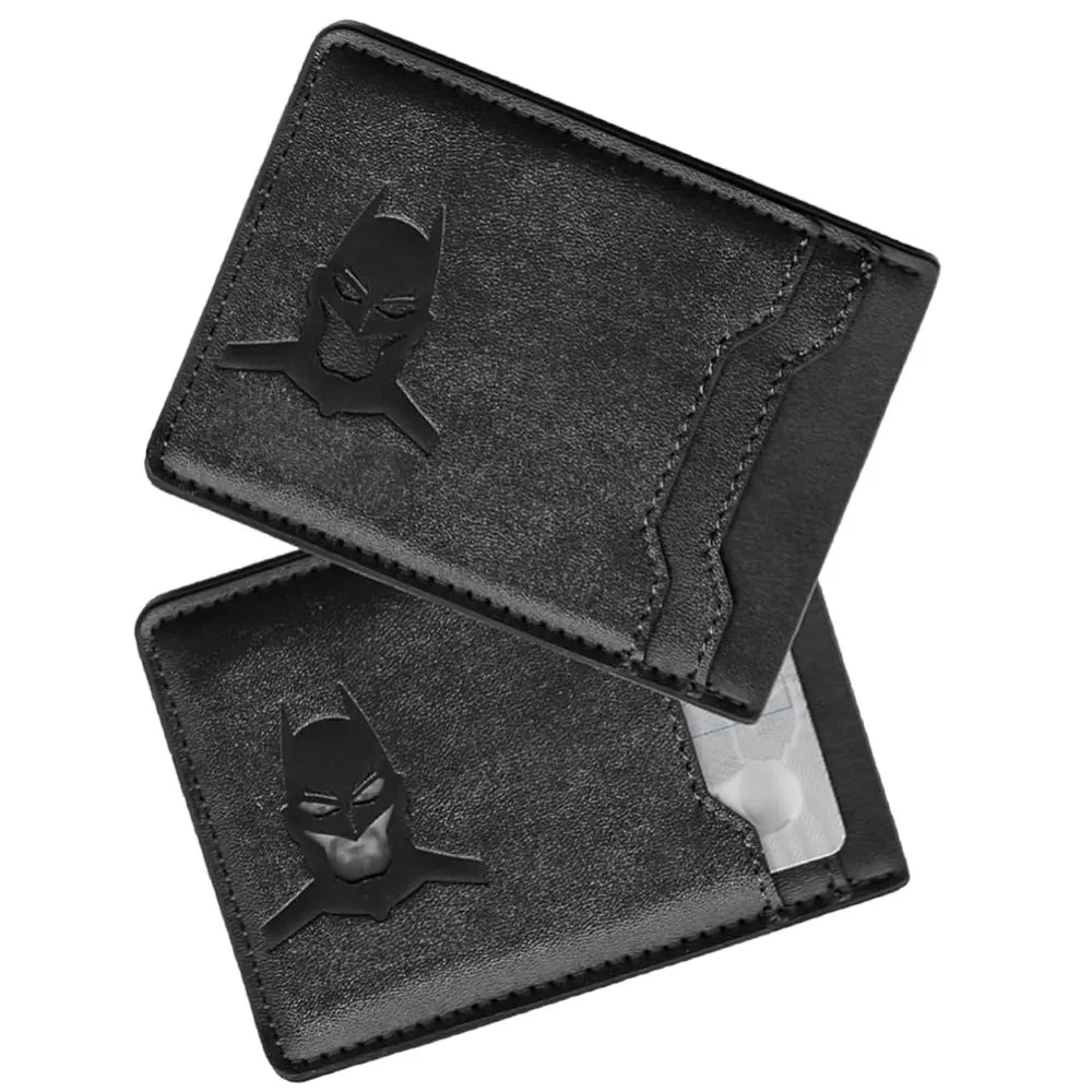 Bat ID Slim Leather Wallet
