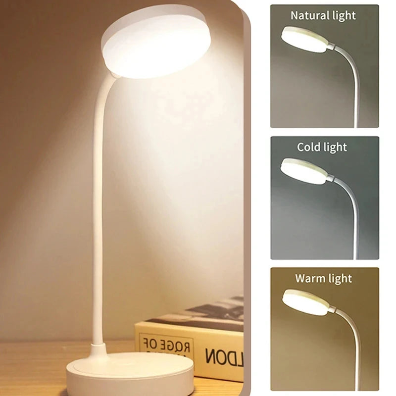 Portable LED Desk Lamp – Eye Protection & 3 Modes