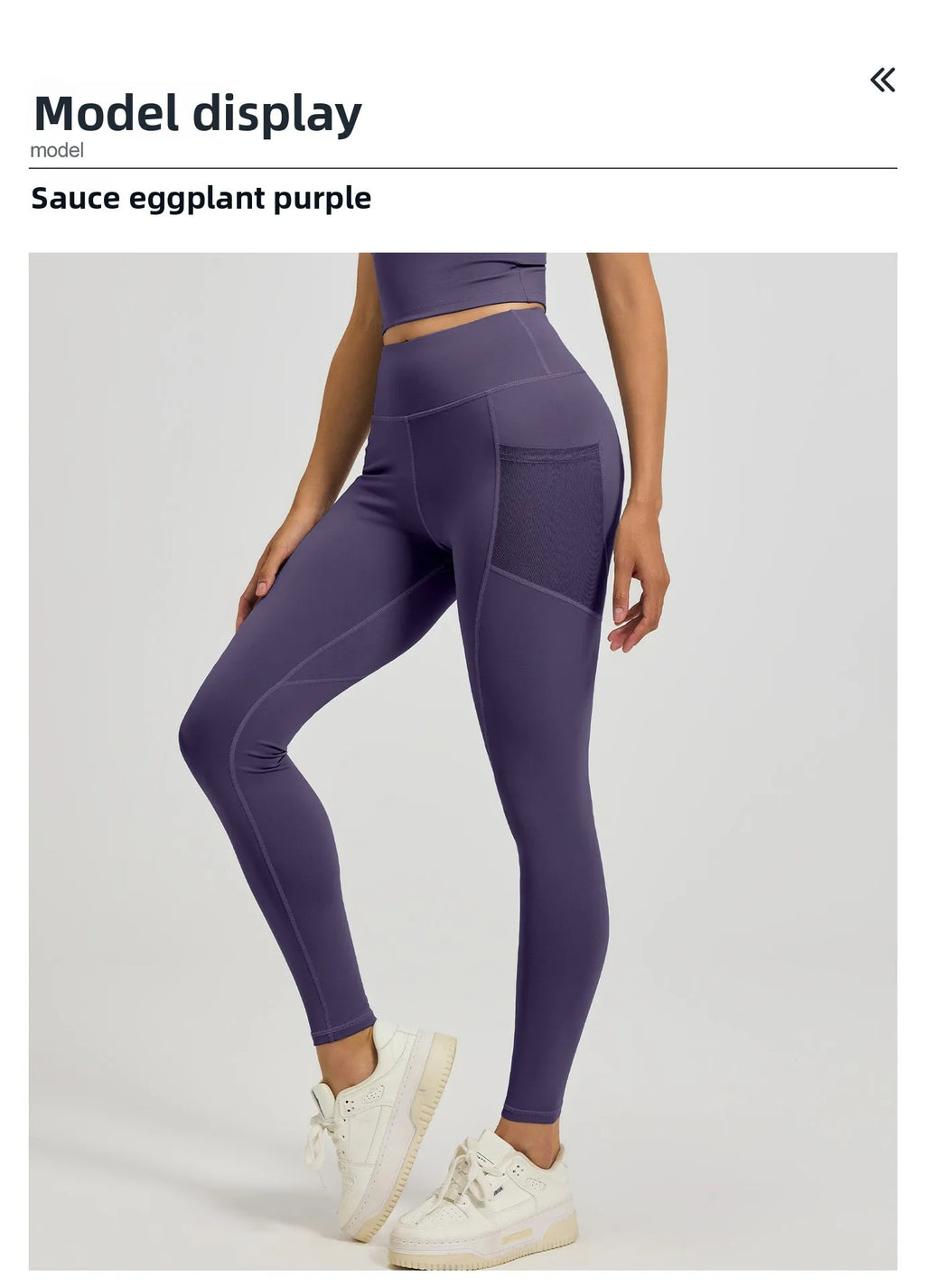 2026Spring Summer New Women's Yoga Pants Tight Peach Hip Leggings Pocket High Waist Belly Tight Trousers Sports Riding Pants Fit