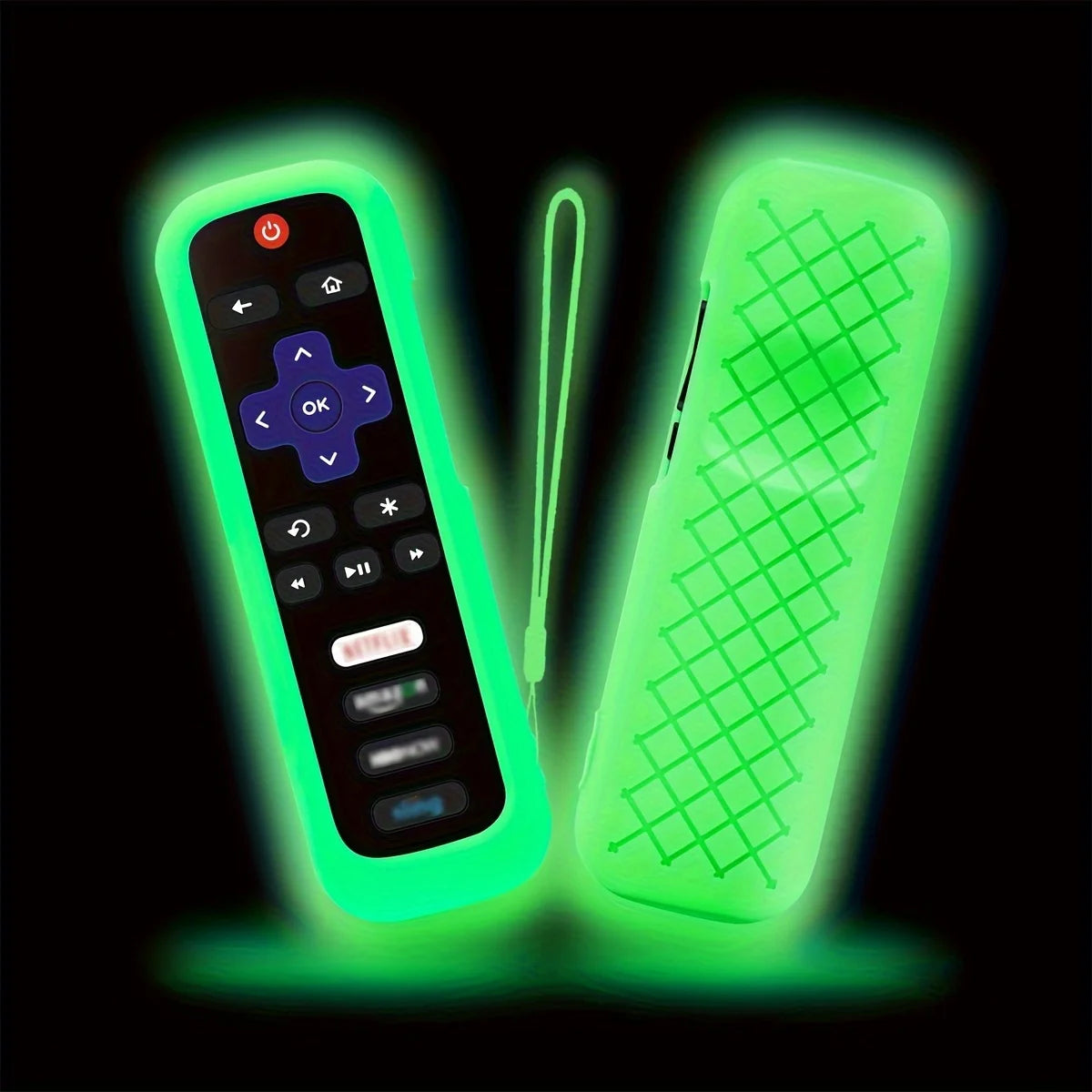 Glow Remote Cover Set – TCL/Hisense/Roku
