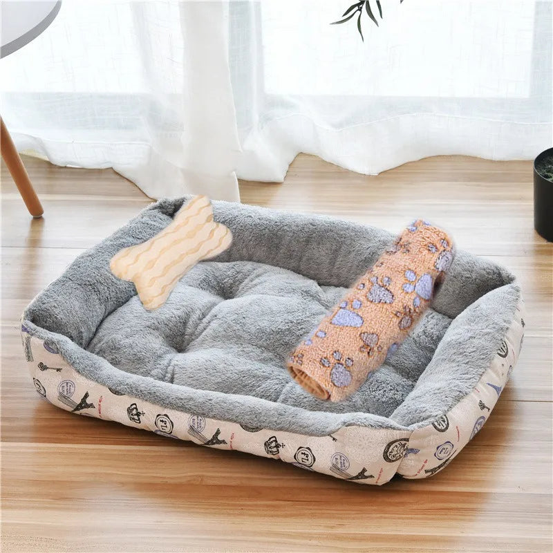 Candy-Colored Pet Bed